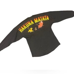 Disney World Spirit Jersey Lion King Long Sleeve Size XS